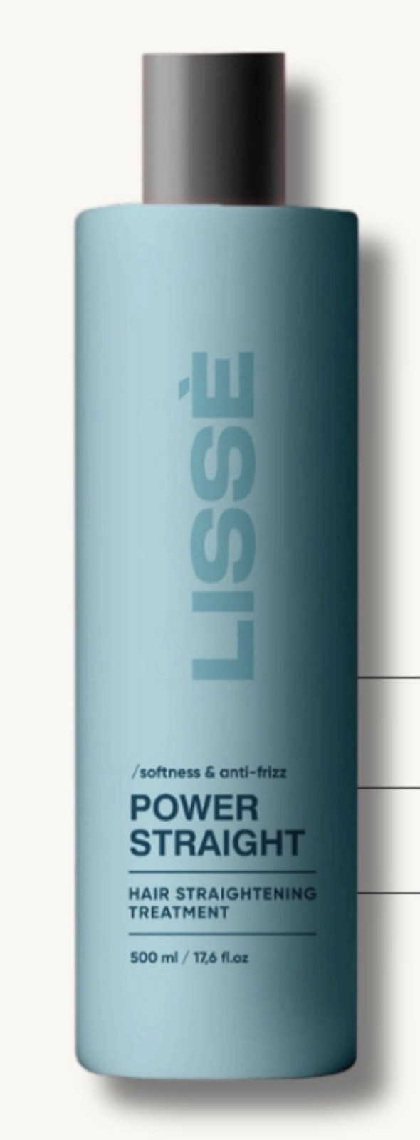 Lissé Power Straight 500 ml bottle