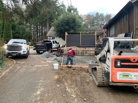 Sitework Contractors Developing a Plot of Land