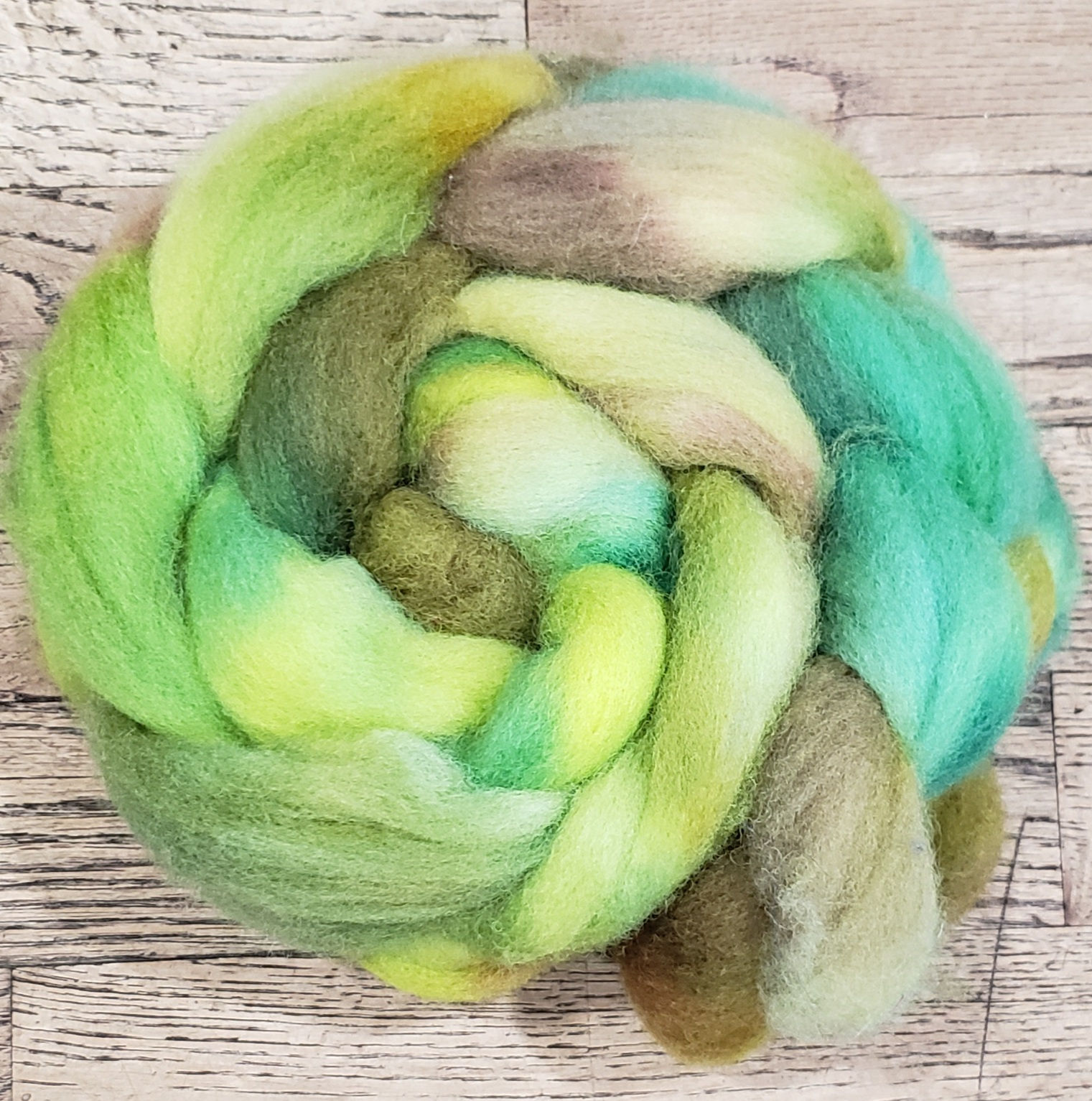 Kiwifruit ~ Farm Blend Roving