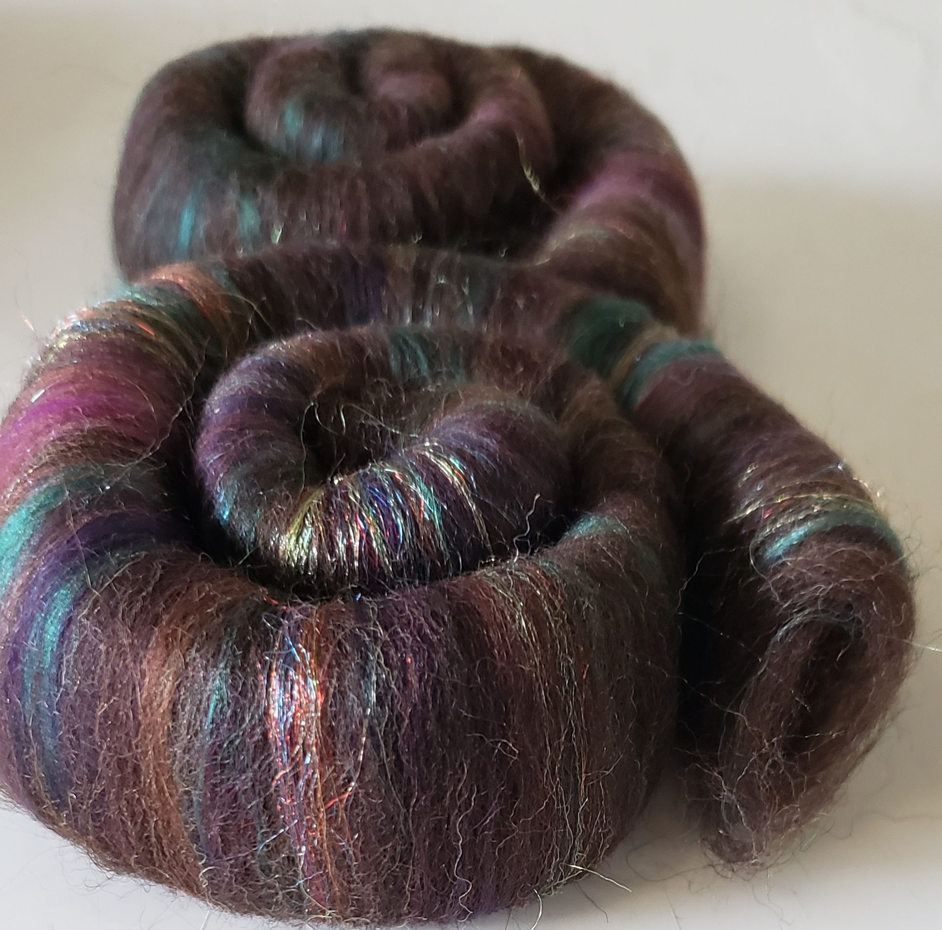 Cosmic Brownies
~ Glitzy Rolags