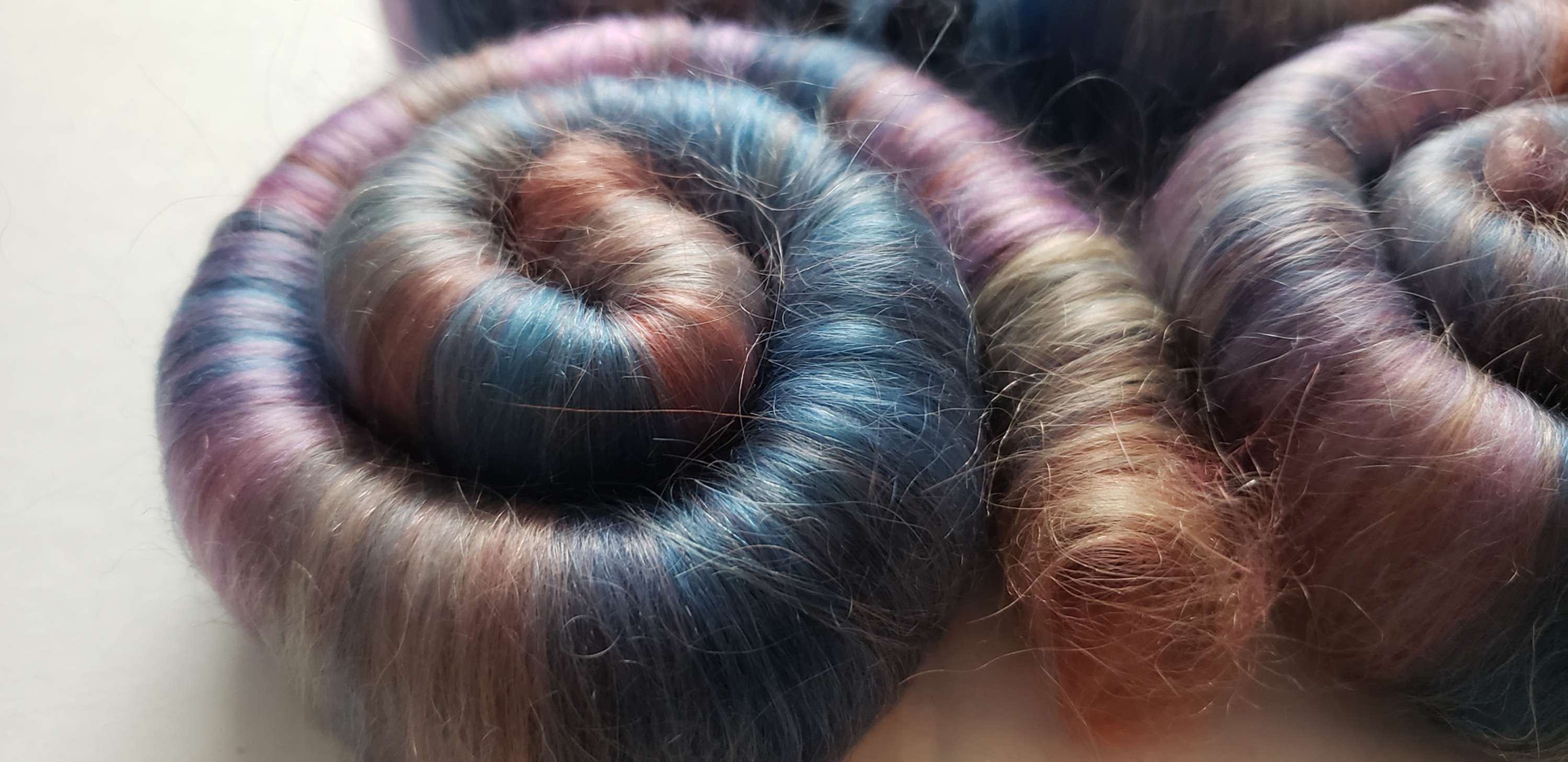 Mohair Rolags ~ Jewels