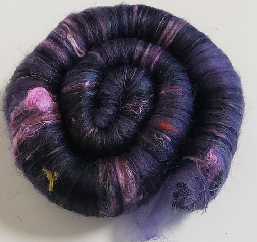 Nebula ~Lightly textured Rolags | Wildwool Farm