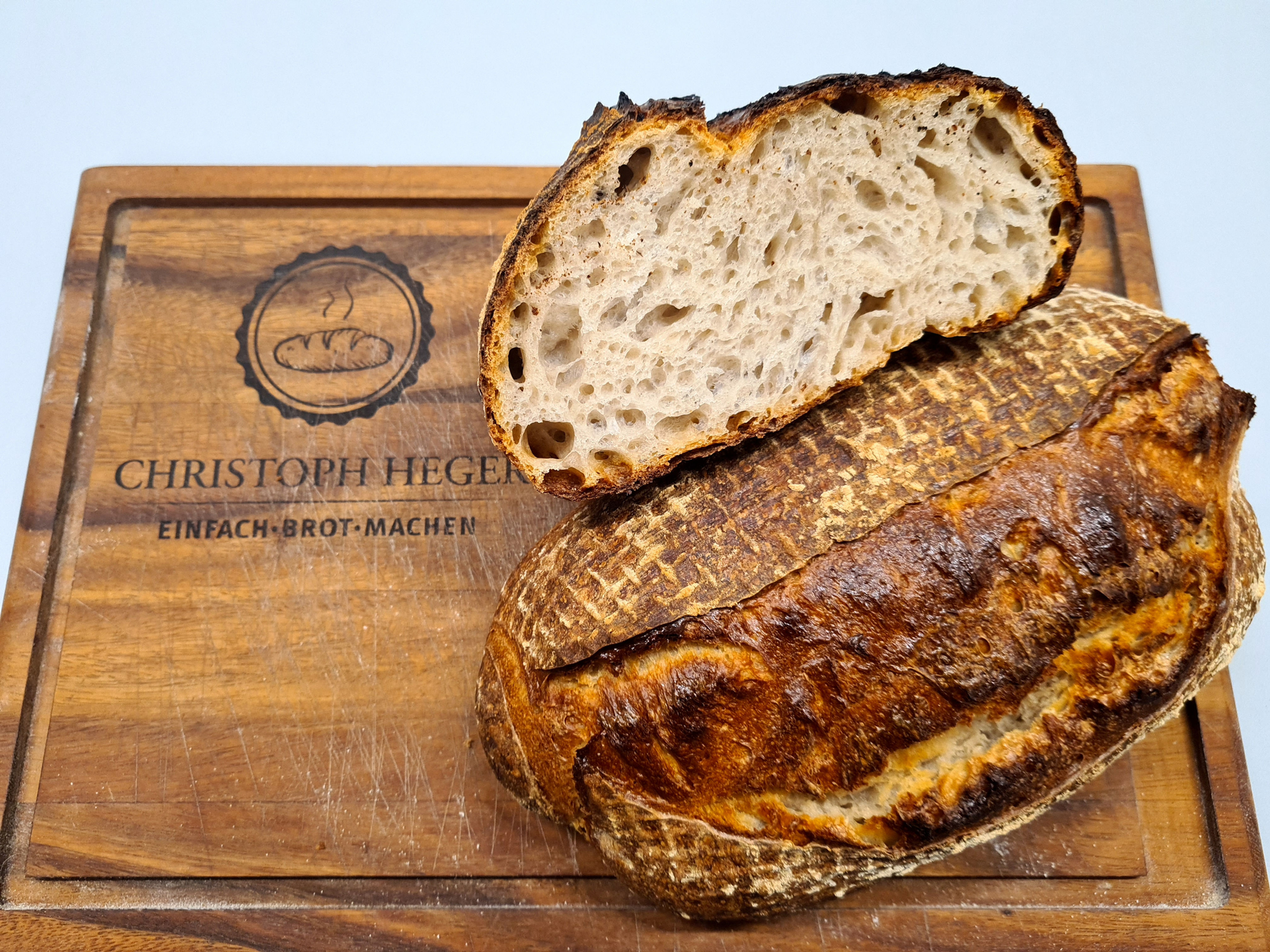 Rezept - San Francisco Sourdough Bread / backhefefrei (USA)