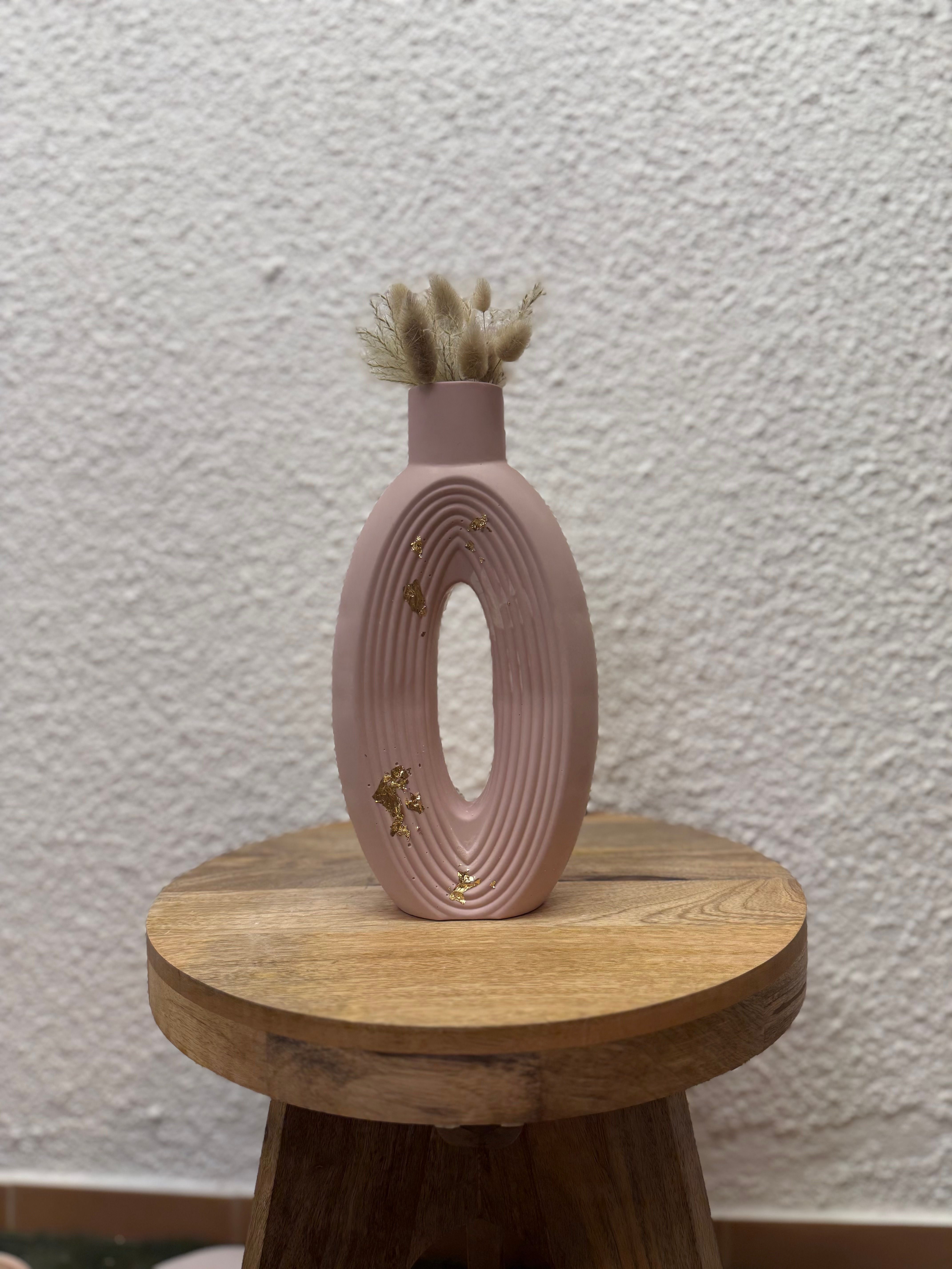 Vase géométrique - Fait main en Jesmonite