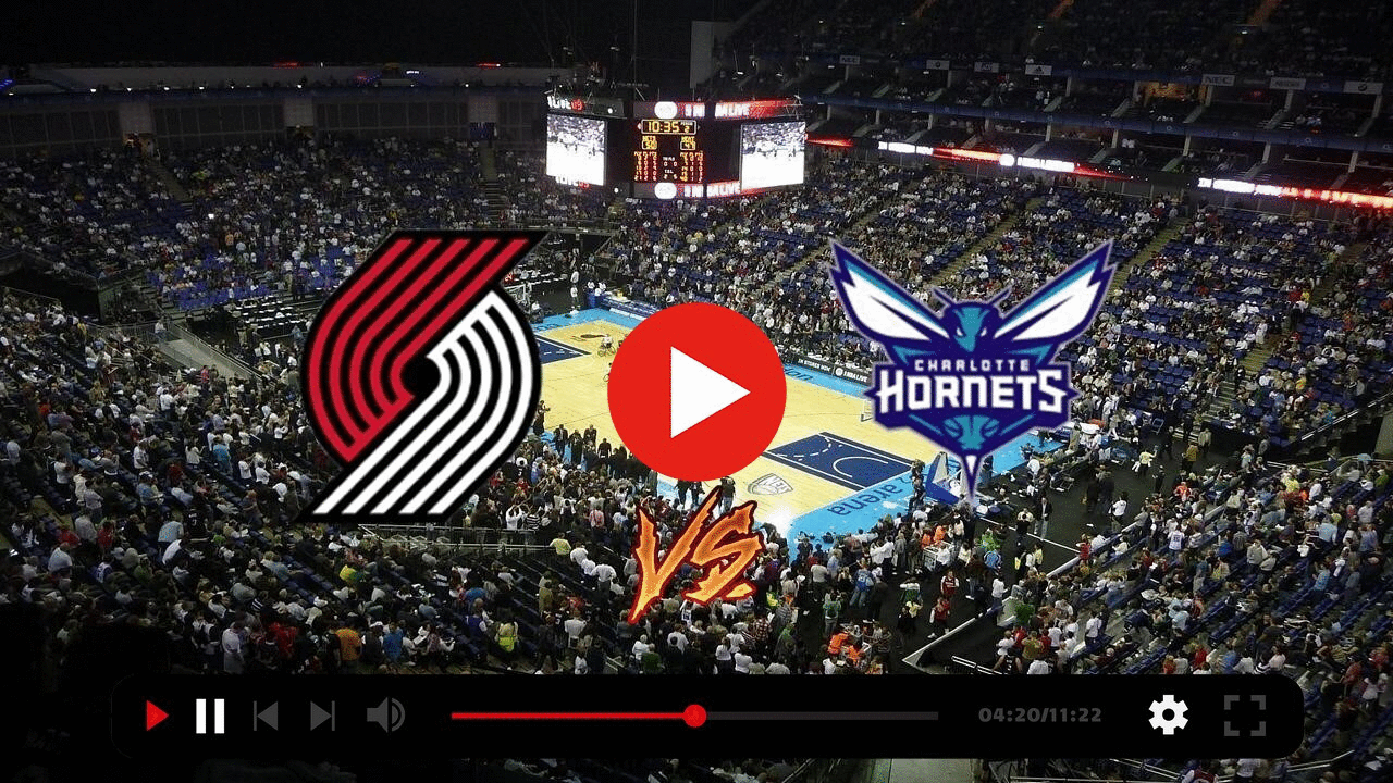 Portland Trail Blazers VS Charlotte live 3 April 2024 Sport hurricaneairport