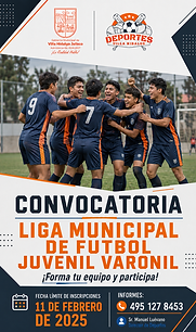Liga Municipal de Fútbol Juvenil Varonil