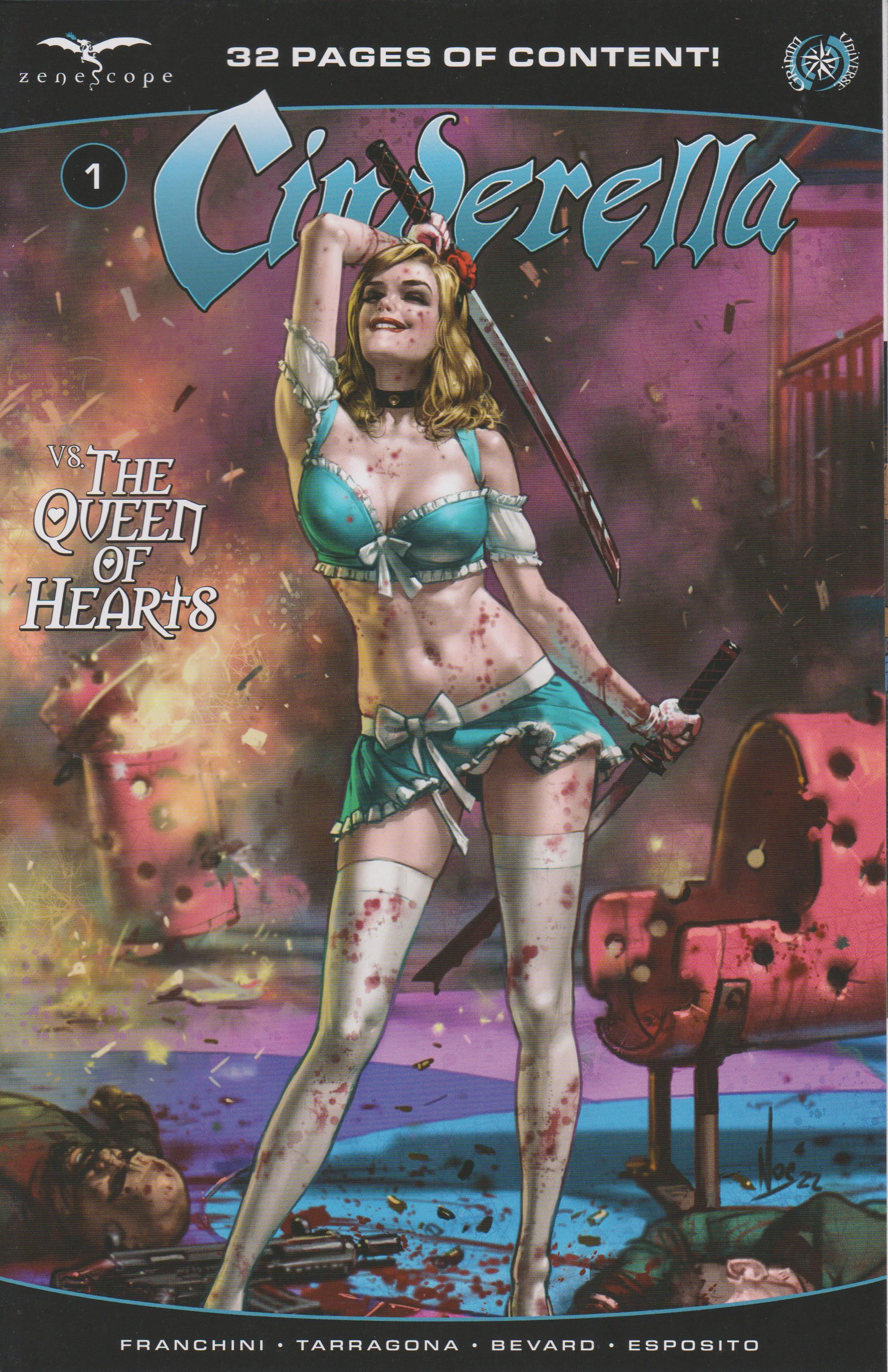 Cinderella Vs The Queen of Hearts #1 (of 3) Variant Cover C