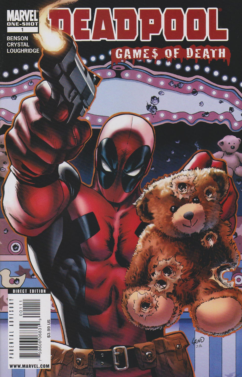 Deadpool Games of Death (2009) #1