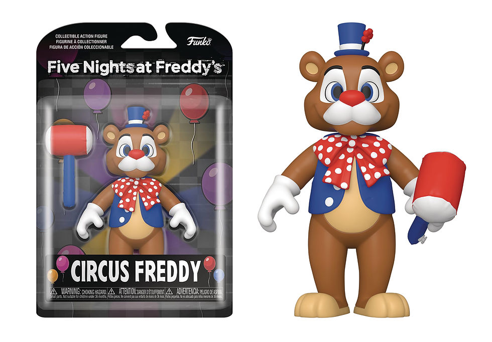 Funko Five Nights at Freddy's Circus Freddy Collectible Action Figure