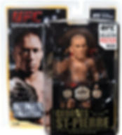 UFC 129 Georges "Rush" St-Pierre Action Figure Championship Belt Edition