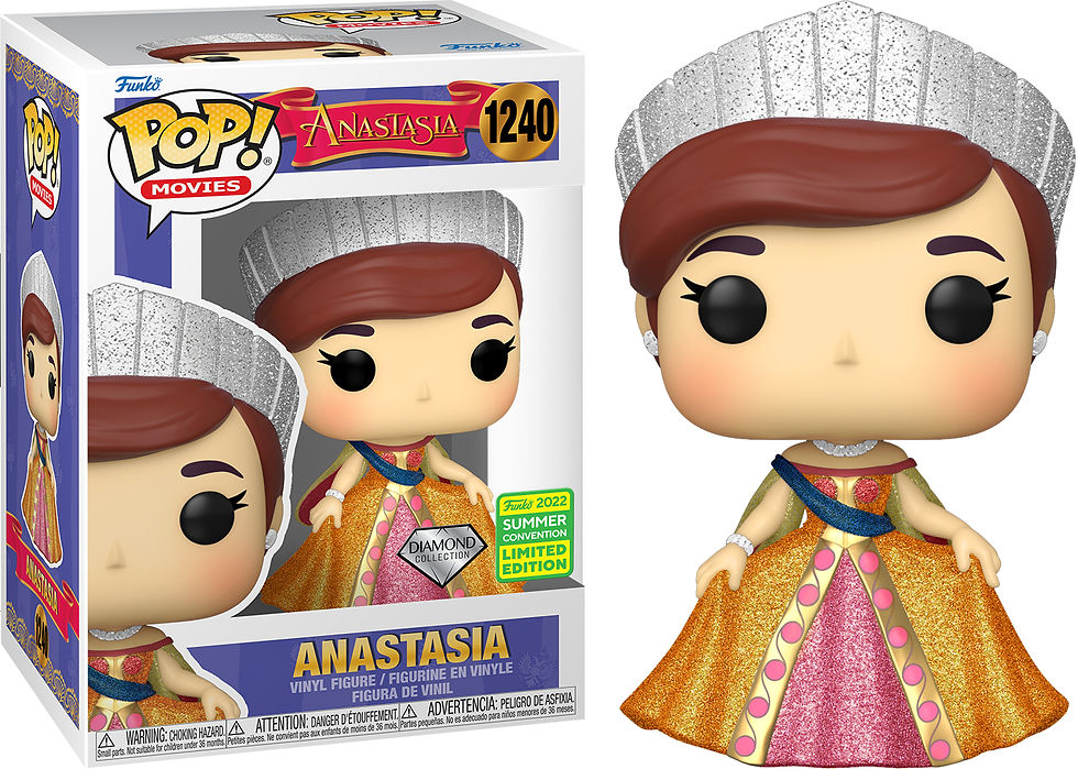 Funko Pop! Movies Anastasia Summer Con Exclusive Diamond Vinyl Figure #1240