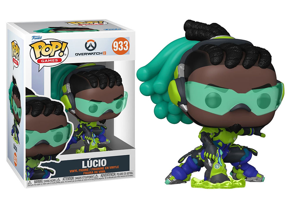 Miniatura: Funko Pop! Overwatch 2 Lucio Vinyl Figure #933