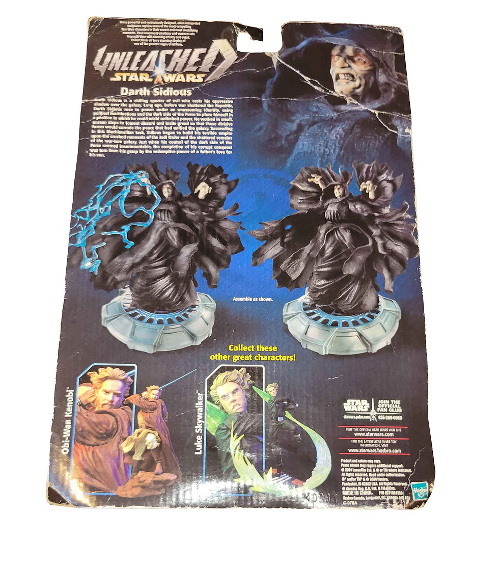 Thumbnail: Star Wars Unleashed Darth Sidious Hasbro Statue