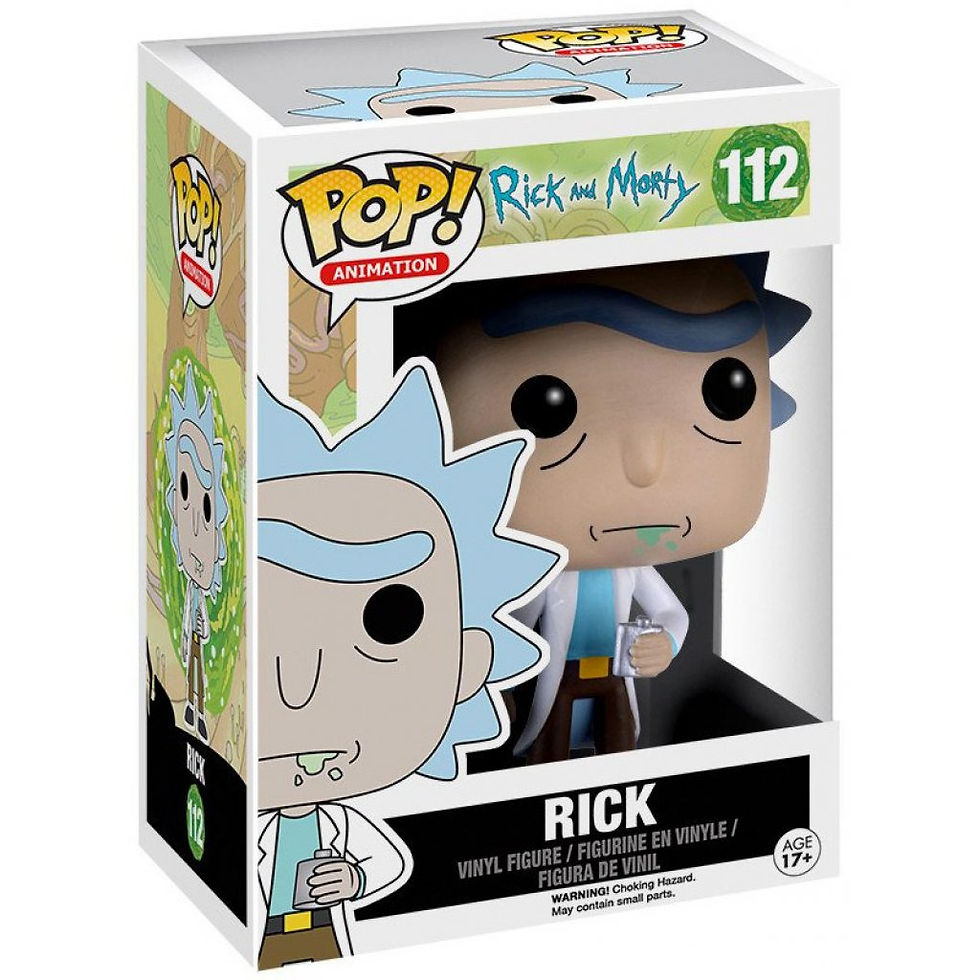 Miniatura: Funko Pop! Animation Rick and Morty - Rick Vinyl Figure #112