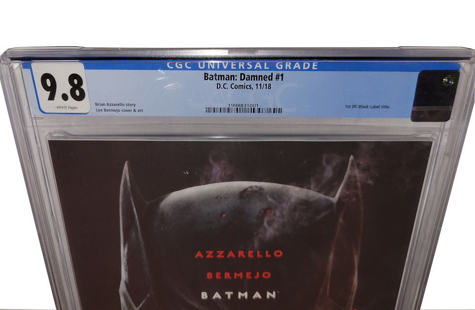 Miniatura: Batman Damned #1 - Black Label - First Print CGC 9.8