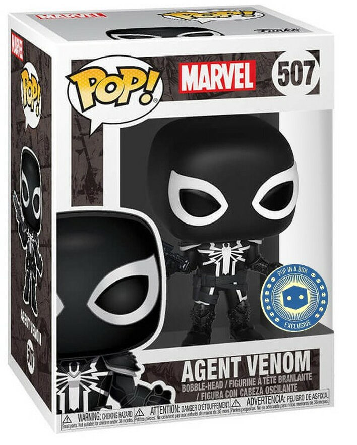 Thumbnail: Funko Pop! Marvel Agent Venom Pop In a Box Exclusive Vinyl Figure #507