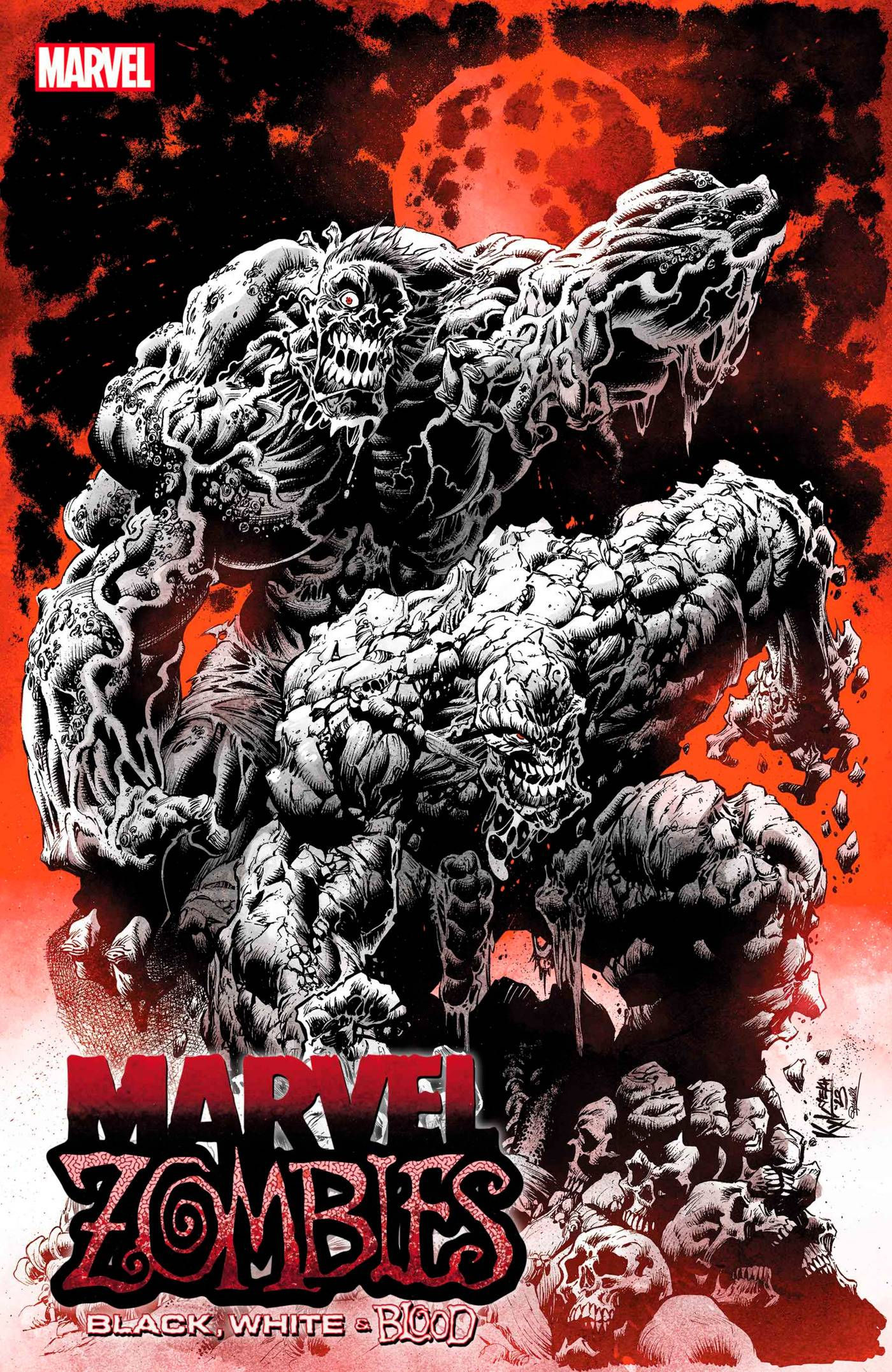 Marvel Zombies Black White and Blood #4