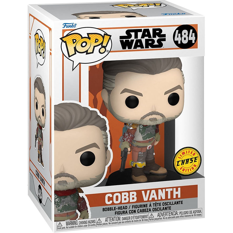 Miniatura: Funko Pop! The Mandalorian Cobb Vanth (CHASE) Vinyl Figure #484