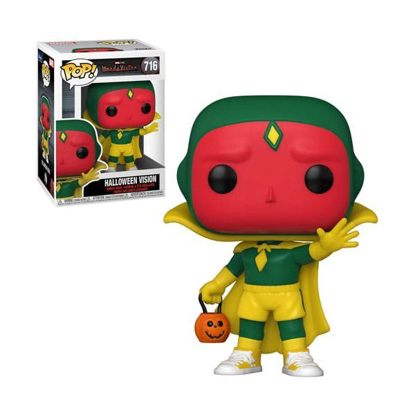 Funko Pop! Marvel Studios WandaVision Halloween Vision Vinyl Figure #716