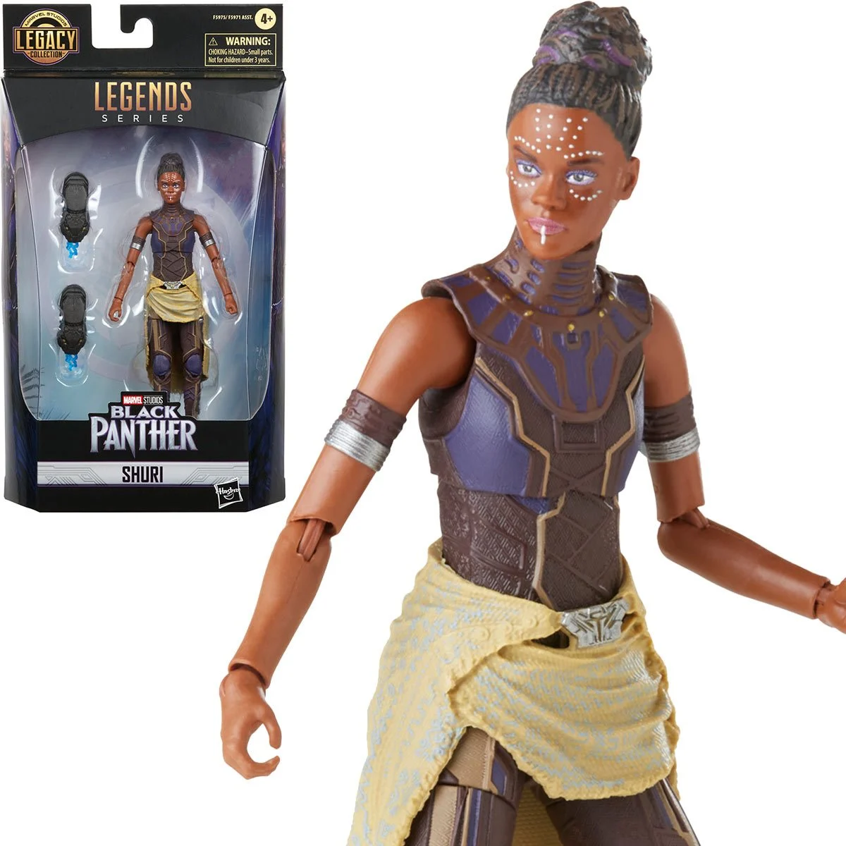 Marvel Legends Legacy Collection Black Panther Shuri 6" Action Figure