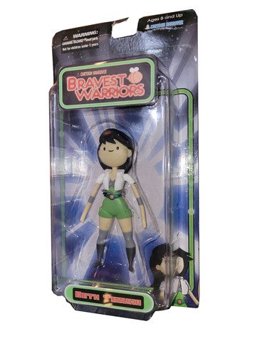 Bravest Warriors Beth Tezuka Pop Culture Shock Bendable Action