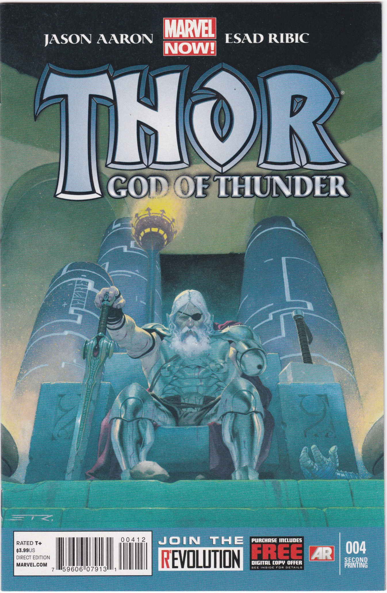 Thor God of Thunder #4 (Second Printing)