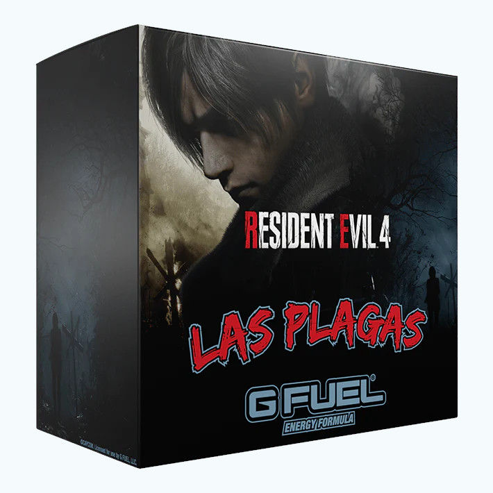 GFUEL Resident Evil 4 Las Plagas Collector's Box - Metal Shaker