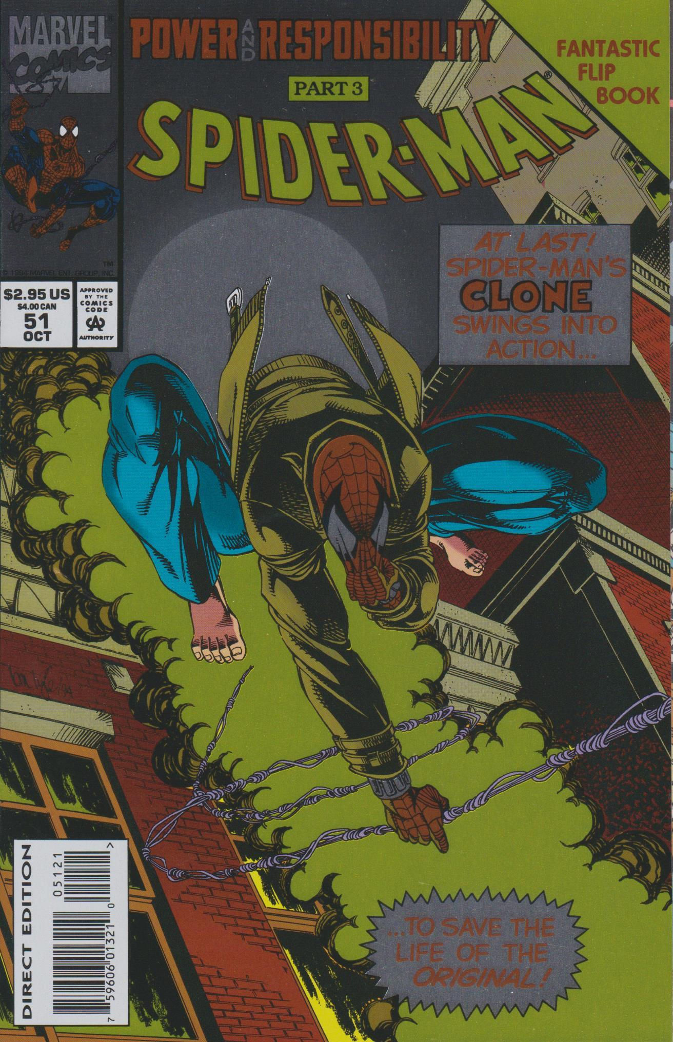 Spider-Man #51 (1994) Holofoil Flip Cover