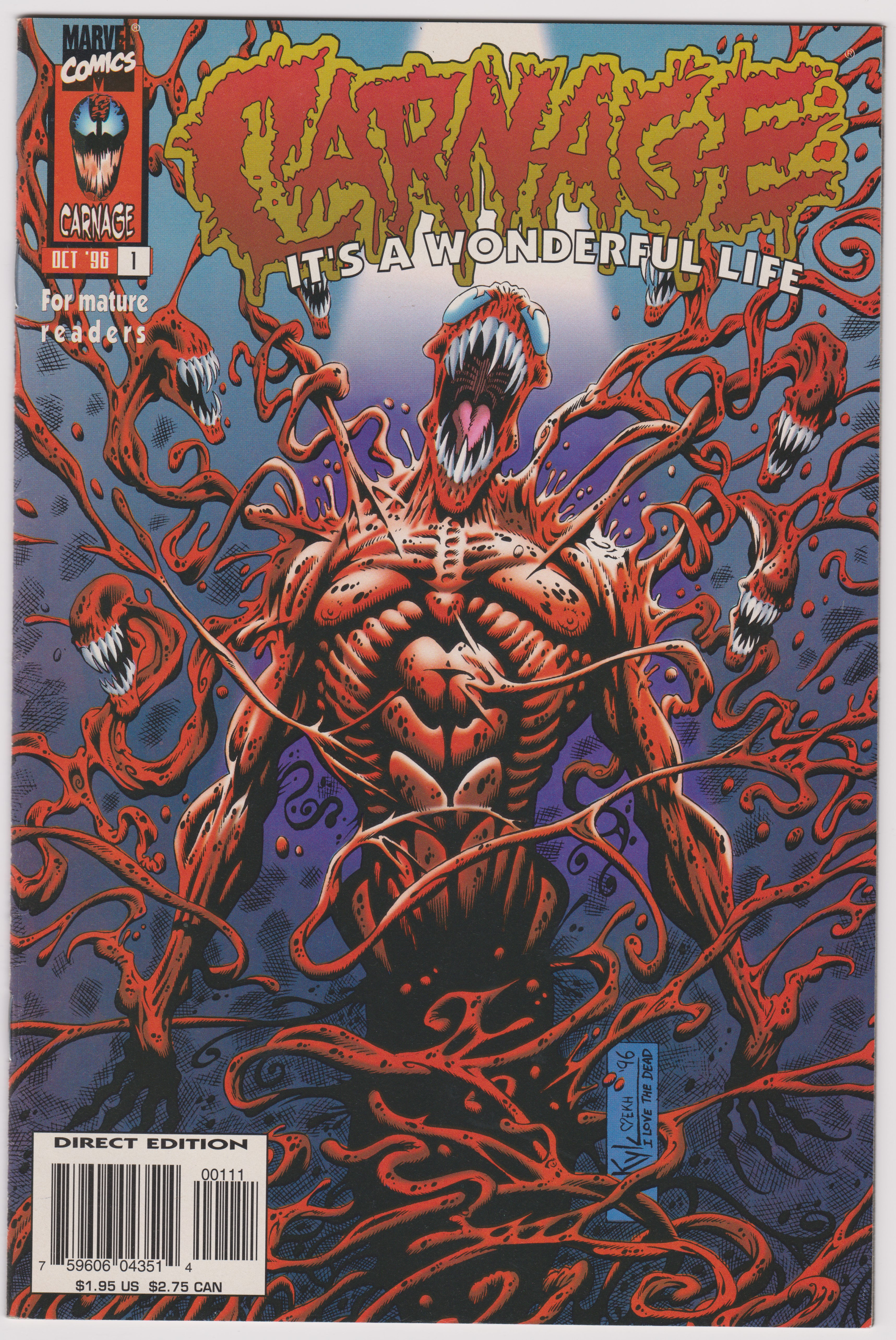 Carnage It's a Wonderful Life #1 (1996)
