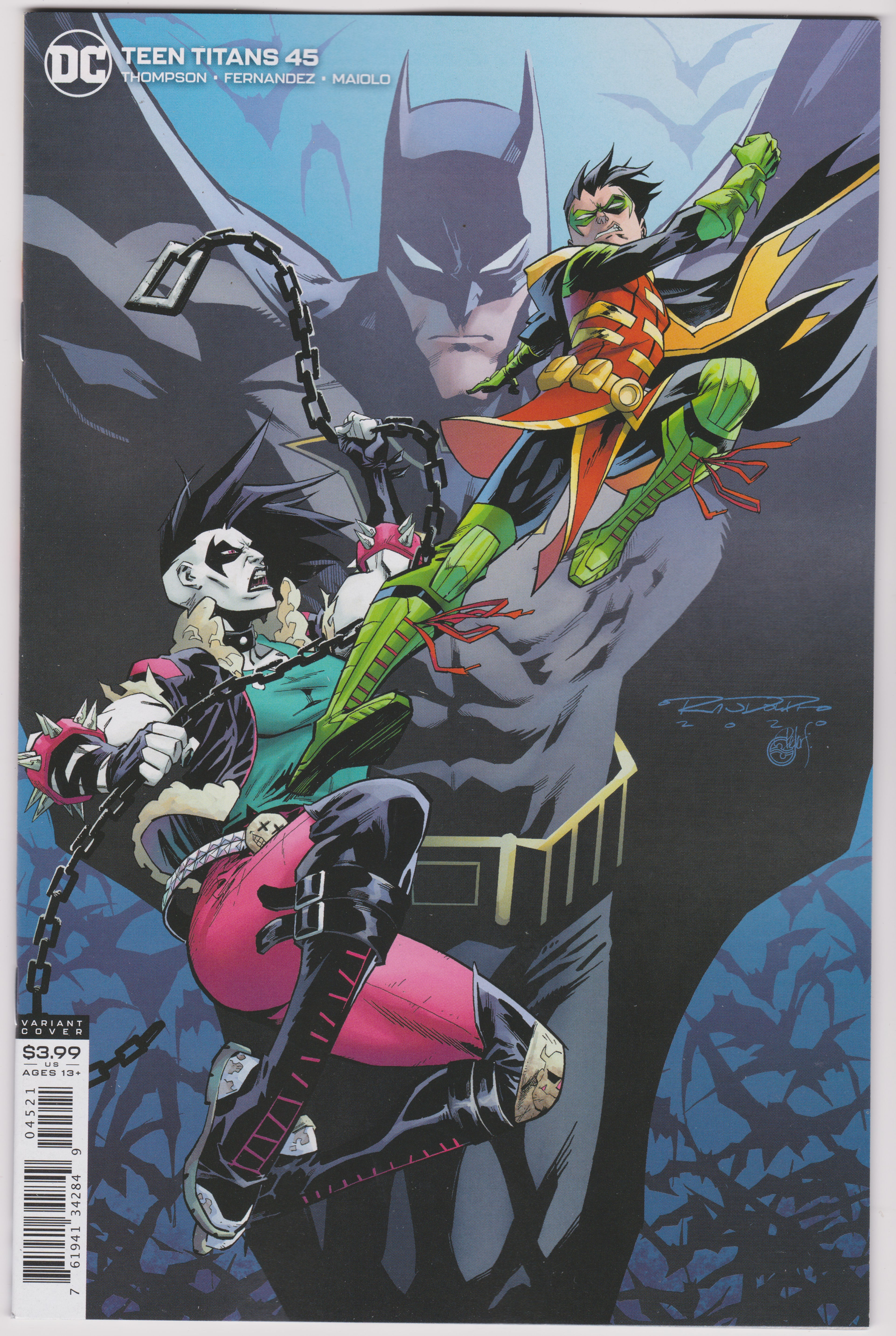 Teen Titans #45 (2020) Rebirth Khary Randolph Variant Cover