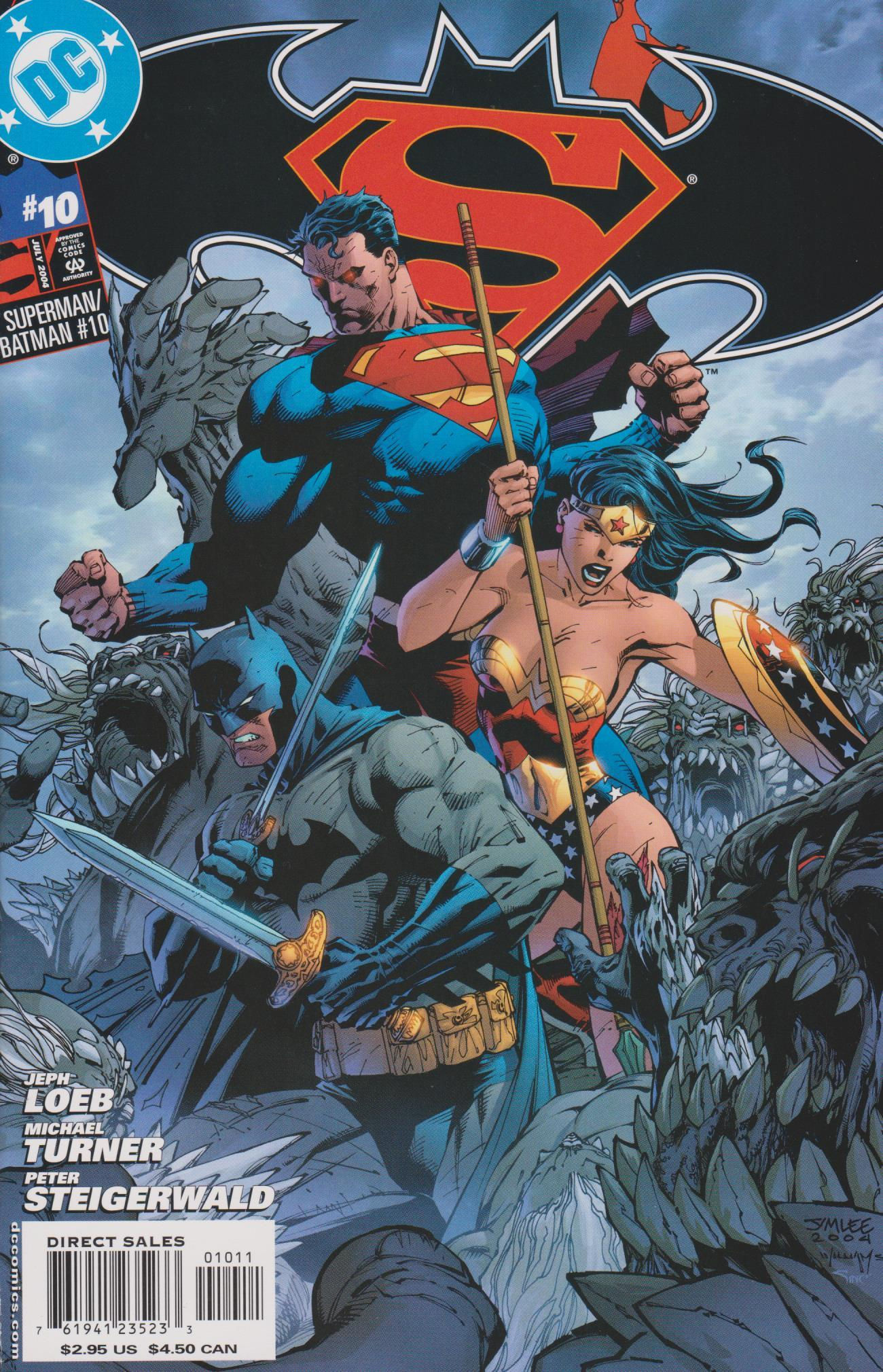 Superman Batman (2003) #10 Variant Cover B