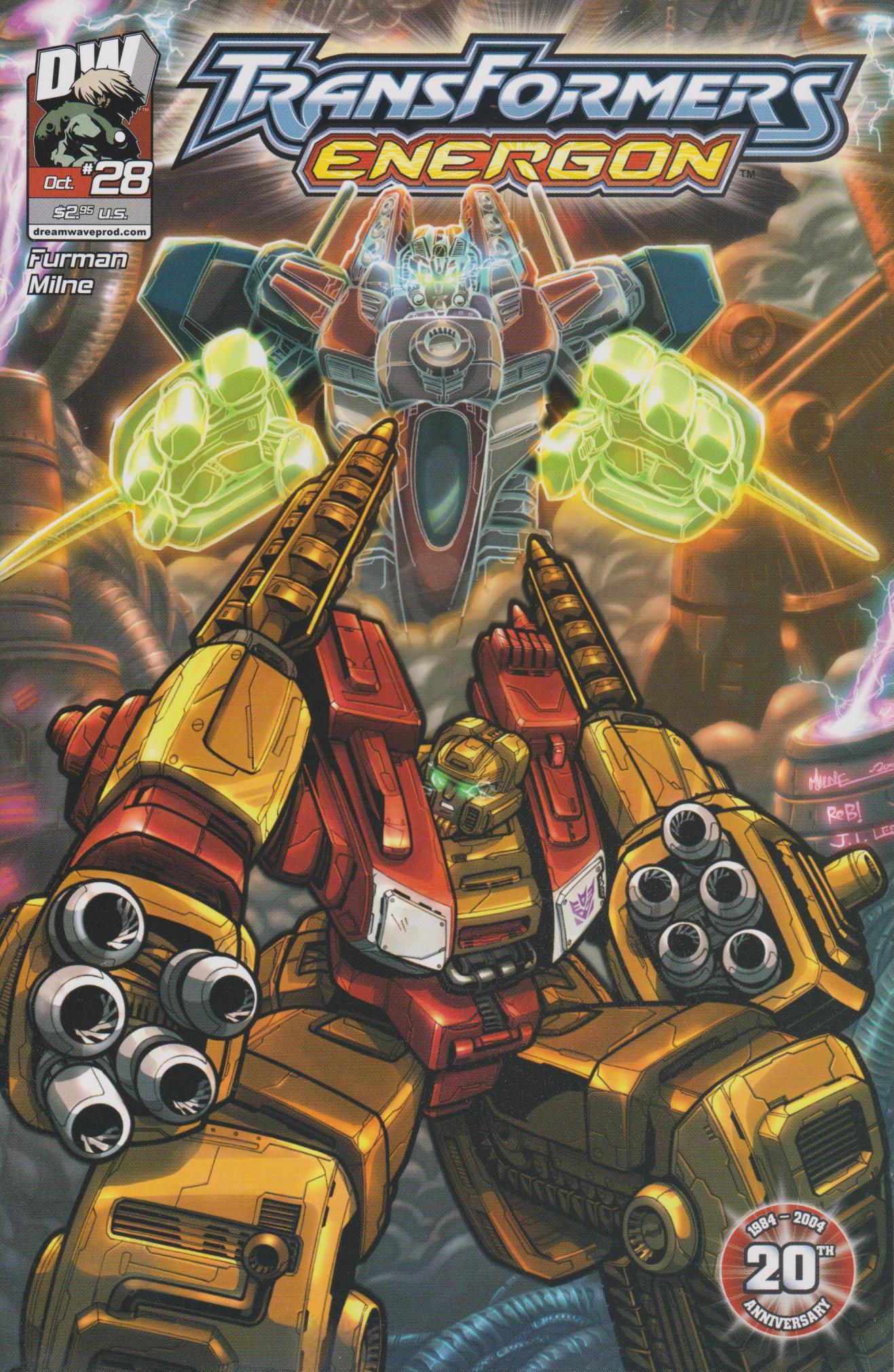 Transformers Armada Energon #28 (2002)