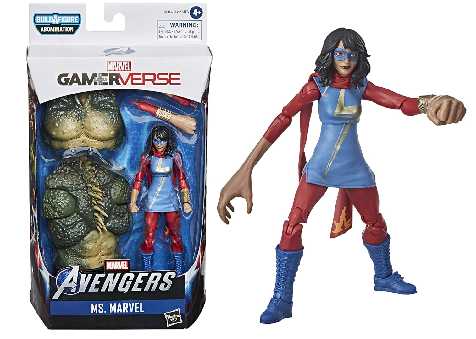 Marvel Legends Gamerverse 6-Inch Ms. Marvel Action Figure with Abomination Torso
