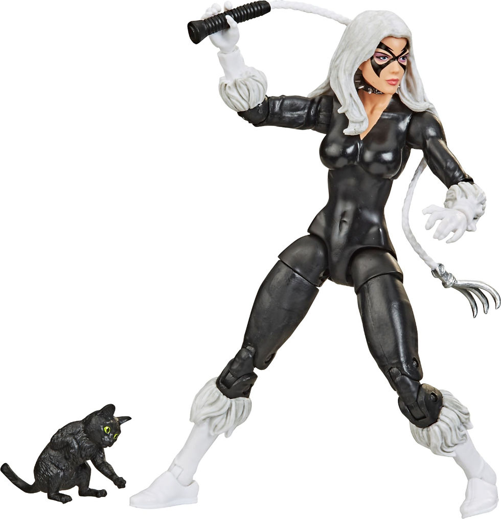 Miniatura: Marvel Legends Retro Series Spider-man Marvel's Black Cat