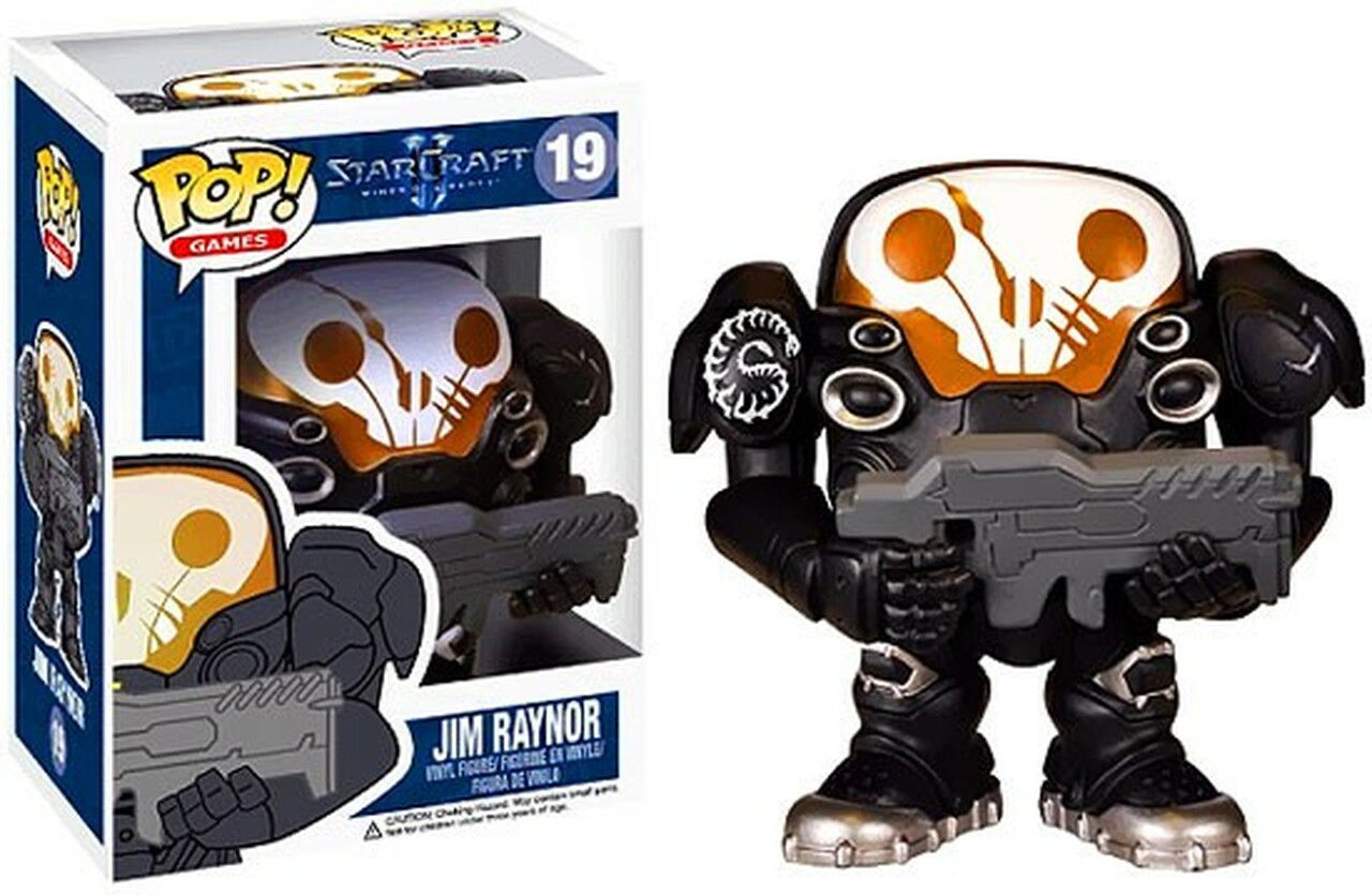 Funko Pop! Games StarCraft Jim Raynor Vinyl Figure #19