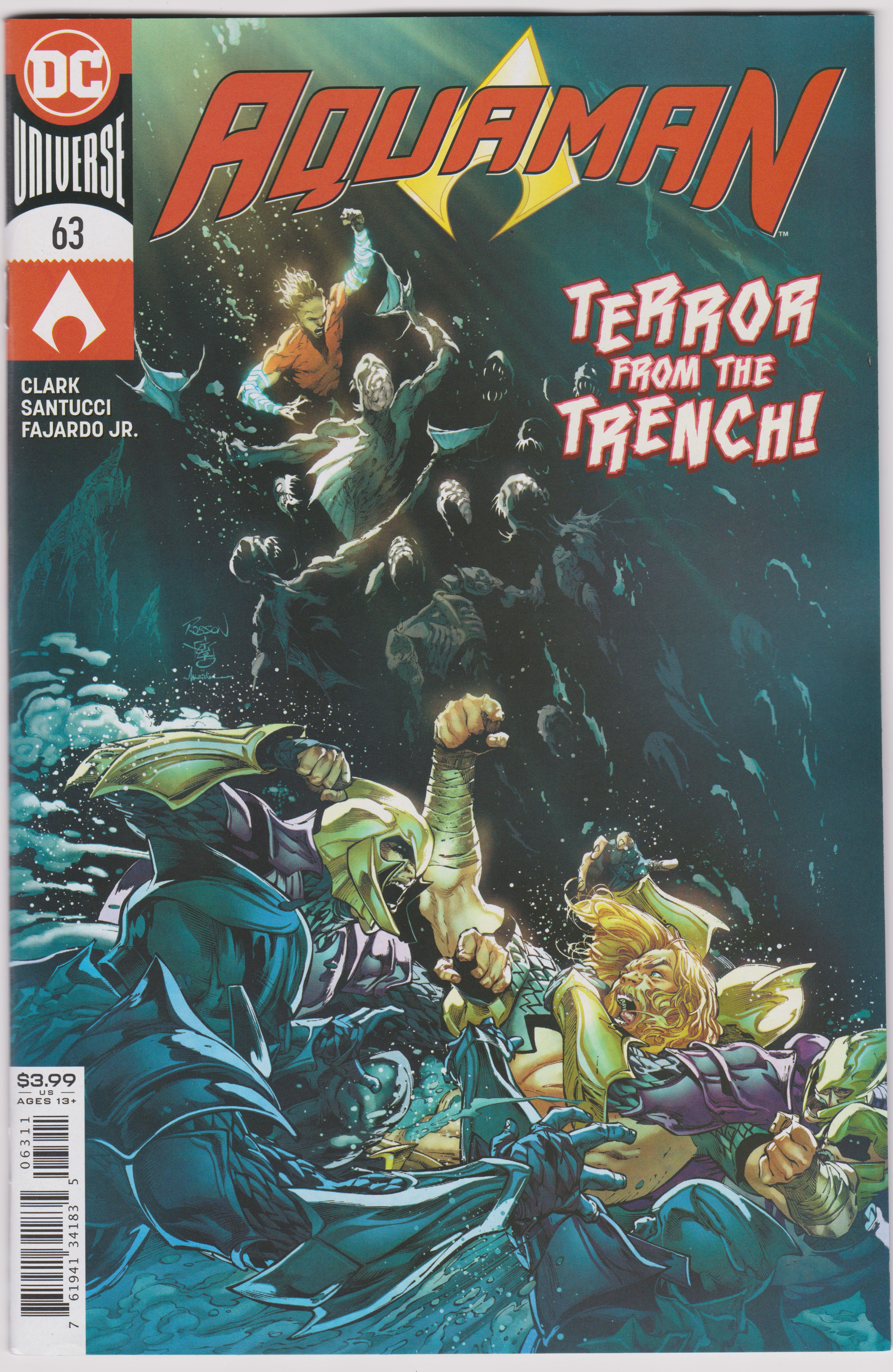 Aquaman #63 Cover A Robson Rocha Cover