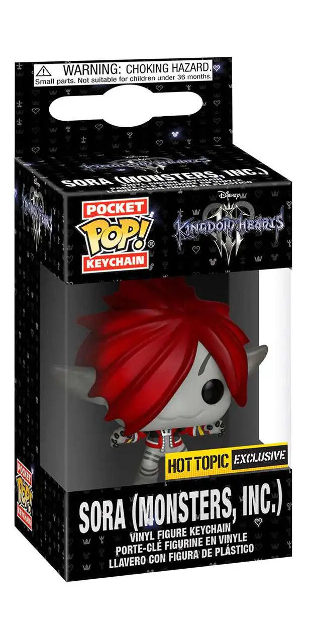 Miniatura: Funko Pop! Pocket Kingdom Hearts III Sora (Monsters Inc.) Exclusive Keychain