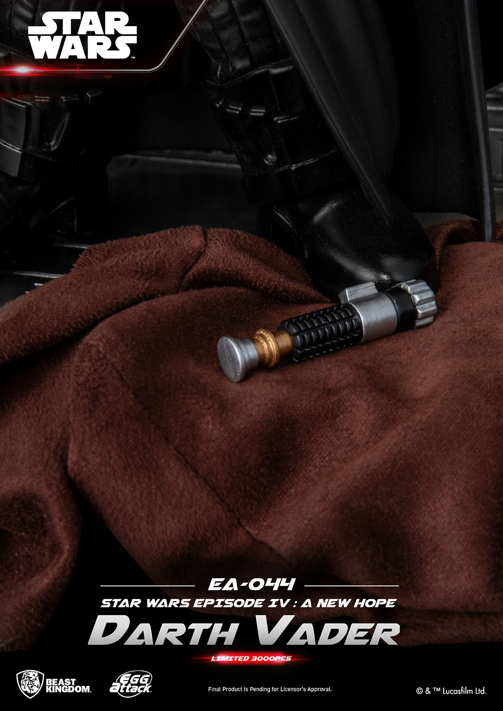 Thumbnail: Star Wars Episode IV A New Hope EA-044 Darth Vader Beast Kingdom Limited Statue