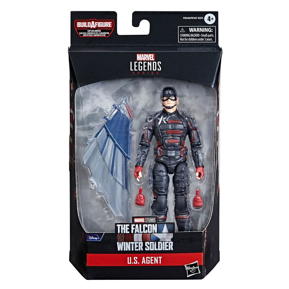 Thumbnail: Marvel Legends Falcon and Winter Soldier 6-Inch U.S. Agent Action Figure