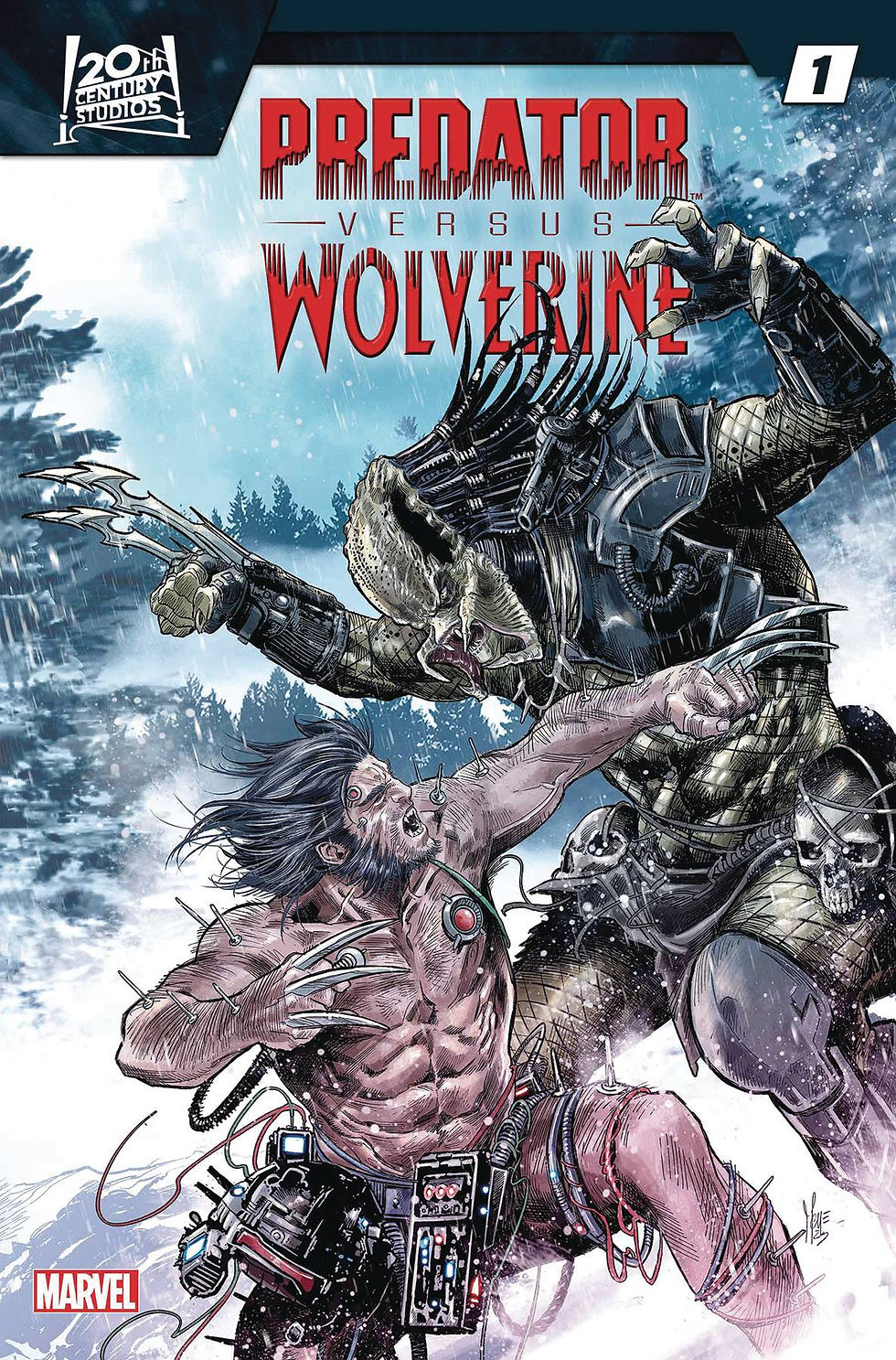 Predator Vs Wolverine #1