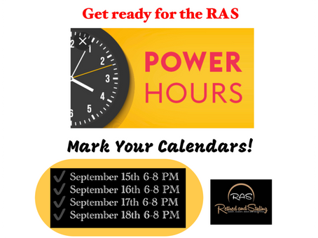 Join the RAS POWER HOURS
