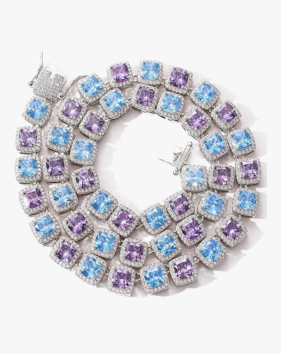 10MM Colorful Square Cut Chain 