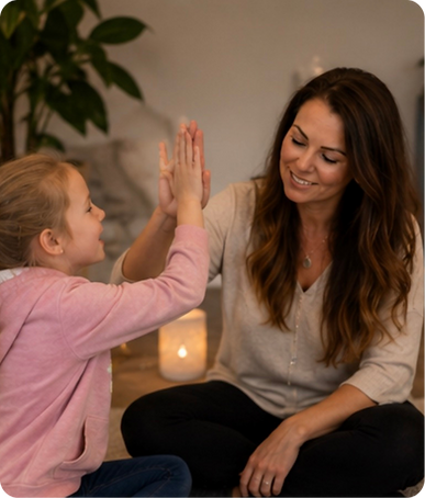 Mindful Future Joanna with child