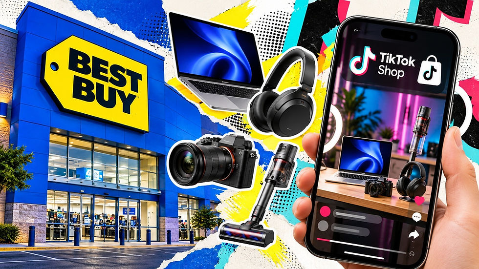 Os gigantes chegaram: Best Buy anuncia entrada no TikTok Shop com a força de mil lojas físicas