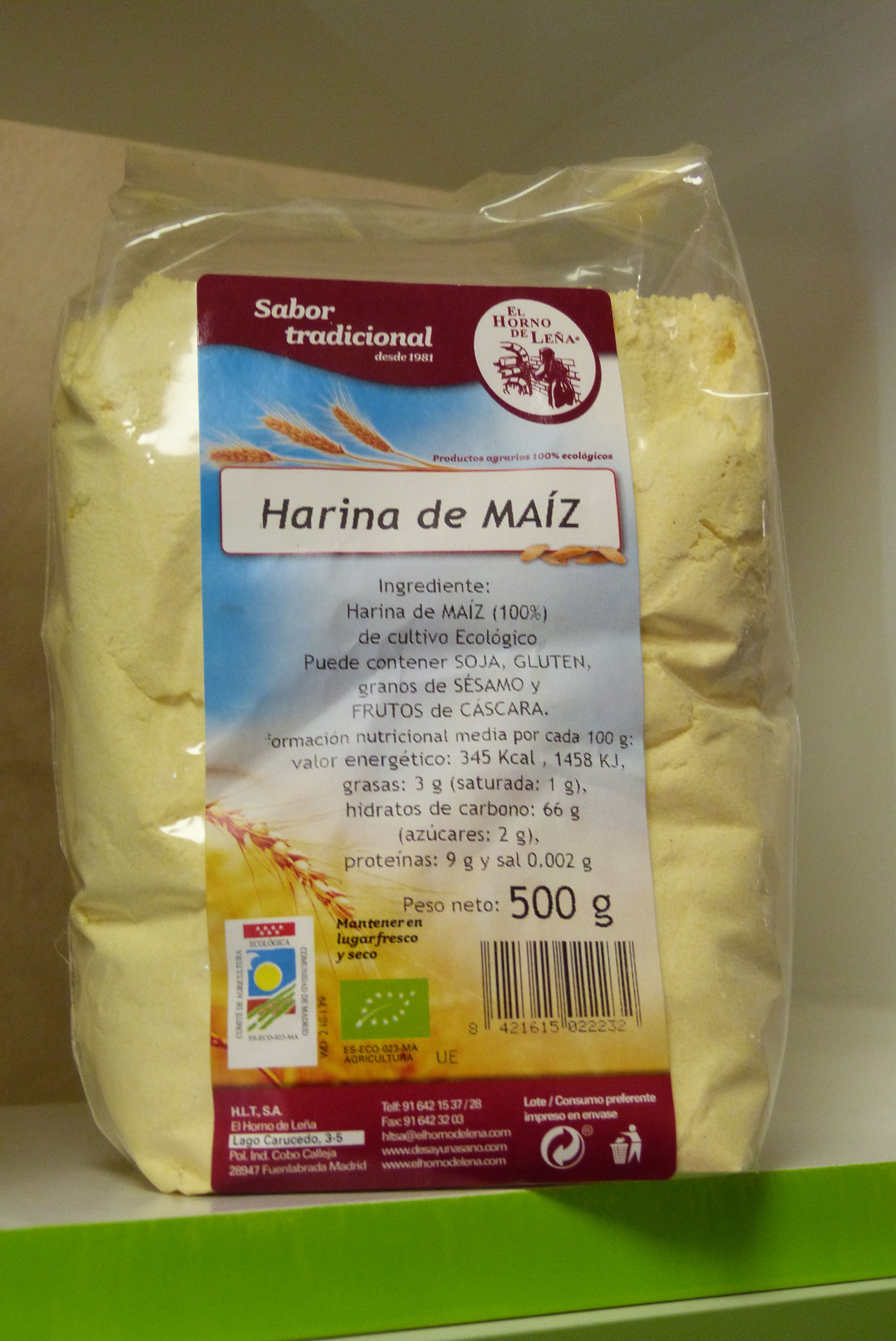 Harina Maíz (500g)