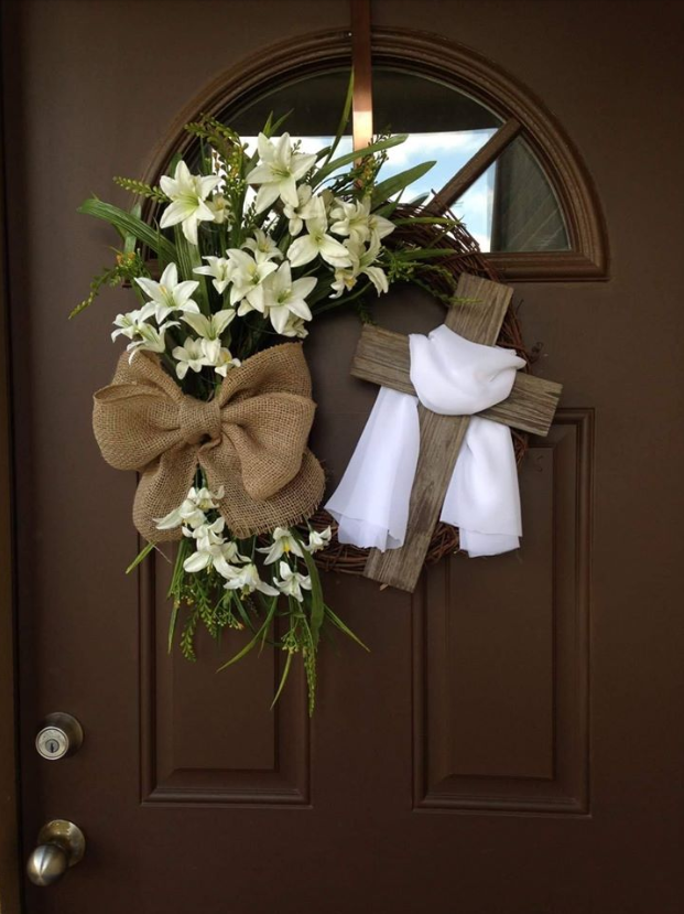 Easter Door Wreath
