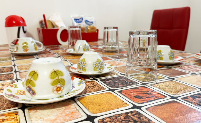 Sala colazioni B&B I Trepponti, Comacchio