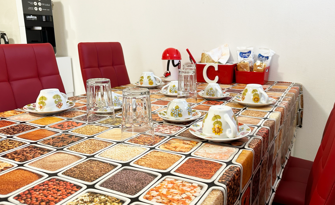 Sala colazioni B&B I Trepponti, Comacchio