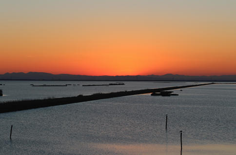 Tramonto in valle