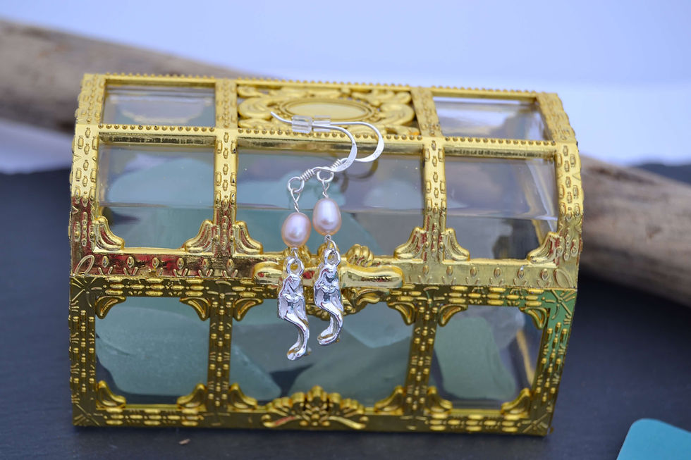 Thumbnail: Mermaid's Treasure Earrings